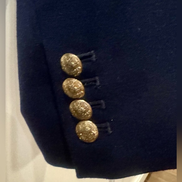 J. Crew Factory Original Schoolboy Blazer - Navy - Size 14 - EUC - Picture 4 of 6